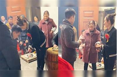 阴婚传统揭秘：拜堂成亲的视频记录，抖音热议